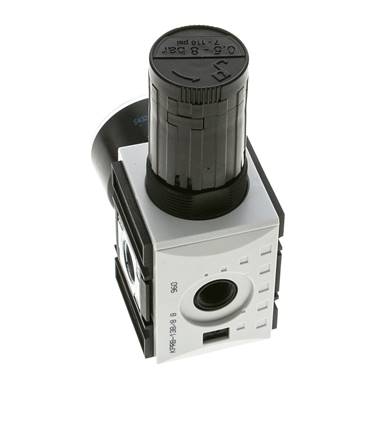 Regulador de presión de precisión para montaje de colector G1/4''&3/8'' 2500l/min 0.5-8.0bar/7-116psi PA Futura 1