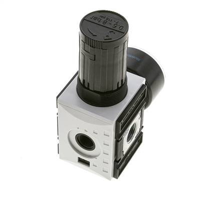 Regulador de presión para ensamblaje de colector G1/4''&3/8'' 2500l/min 0.5-8.0bar/7-116psi PA Futura 1