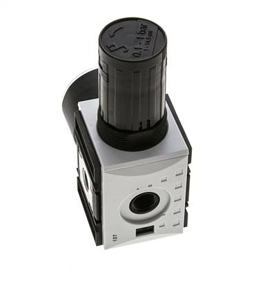 Regulador de presión para ensamblaje de colector G1/4'' 2000l/min 0.1-1.0bar/1-14psi PA Futura 1