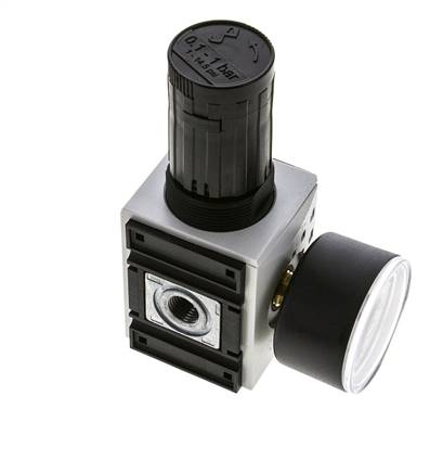 Regulador de presión para ensamblaje de colector G1/4'' 2000l/min 0.1-1.0bar/1-14psi PA Futura 1