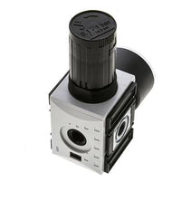 Regulador de presión para ensamblaje de colector G1/4'' 2000l/min 0.1-1.0bar/1-14psi PA Futura 1