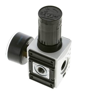 Regulador de presión para ensamblaje de colector G1/4'' 2000l/min 0.2-4.0bar/3-58psi PA Futura 1