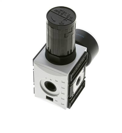 Regulador de presión para ensamblaje de colector G1/4'' 2000l/min 0.5-8.0bar/7-116psi PA Futura 1