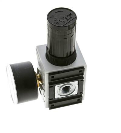 Regulador de presión para ensamblaje de colector G1/4'' 2000l/min 0.1-2.0bar/1-29psi PA Futura 1