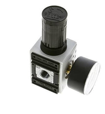 Regulador de presión para ensamblaje de colector G1/4''&3/8'' 2500l/min 0.1-1.0bar/1-14psi PA Futura 1