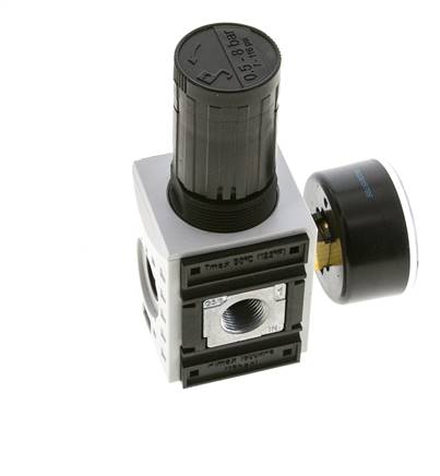 Regulador de presión para ensamblaje de colector G1/4''&3/8'' 2500l/min 0.5-8.0bar/7-116psi PA Futura 1