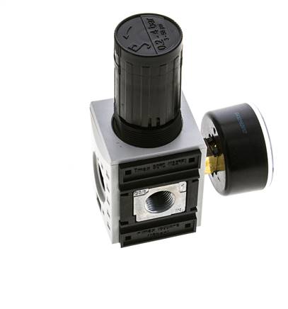Regulador de presión para ensamblaje de colector G1/4''&3/8'' 2500l/min 0.2-4.0bar/3-58psi PA Futura 1