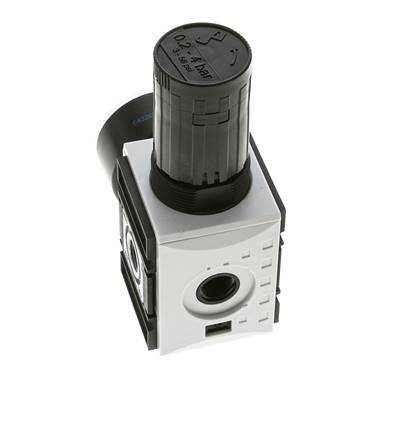 Regulador de presión para ensamblaje de colector G1/4'' 2000l/min 0.2-4.0bar/3-58psi PA Futura 1