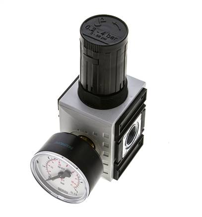 Regulador de presión para ensamblaje de colector G1/4''&3/8'' 2500l/min 0.2-4.0bar/3-58psi PA Futura 1