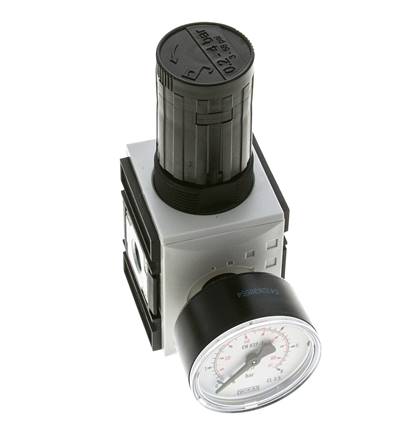 Regulador de presión para ensamblaje de colector G1/4'' 2000l/min 0.2-4.0bar/3-58psi PA Futura 1