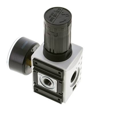 Regulador de presión para ensamblaje de colector G1/4'' 2000l/min 0.5-16.0bar/7-232psi PA Futura 1