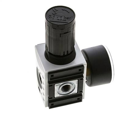 Regulador de presión para ensamblaje de colector G1/4'' 2000l/min 0.1-1.0bar/1-14psi PA Futura 1