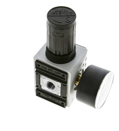 Regulador de presión para ensamblaje de colector G1/4'' 2000l/min 0.1-2.0bar/1-29psi PA Futura 1