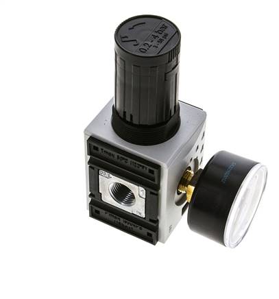 Regulador de presión para ensamblaje de colector G1/4''&3/8'' 2500l/min 0.2-4.0bar/3-58psi PA Futura 1