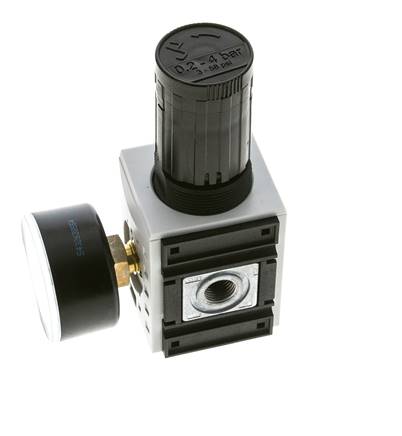 Regulador de presión para ensamblaje de colector G1/4'' 2000l/min 0.2-4.0bar/3-58psi PA Futura 1