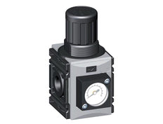 Regulador de presión G1/4'' 1000l/min 0,5-10,0bar/7-145psi Manómetro de 40 mm Futura 0