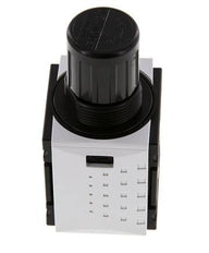 Regulador de presión G1/4'' 1000l/min 0.5-10.0bar/7-145psi PA Futura 0