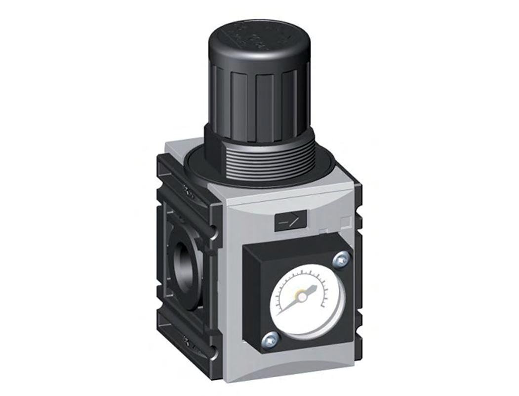 Regulador de presión G1/4'' 1000l/min 0.2-4.0bar/3-58psi PA Futura 0