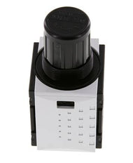 Regulador de presión G1/4'' 1000l/min 0,5-8,0bar/7-116psi Futura 0