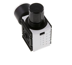 Regulador de presión G1/4'' 1000l/min 0.5-8.0bar/7-116psi PA 40 mm Manómetro Futura 0