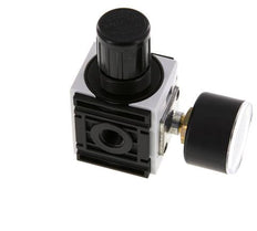 Regulador de presión G1/4'' 1000l/min 0.5-8.0bar/7-116psi PA 40 mm Manómetro Futura 0
