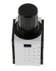 Regulador de presión G1/4'' 1000l/min 0.2-4.0bar/3-58psi PA Futura 0