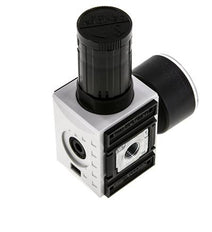 Regulador de presión de precisión G1/4'' 2000l/min 0.5-10.0bar/7-145psi PA Futura 1