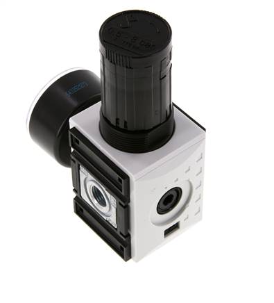 Regulador de presión de precisión G1/4'' 2000l/min 0.5-8.0bar/7-116psi PA Futura 1