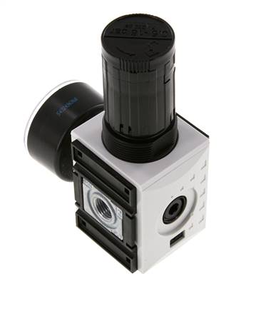 Regulador de presión de precisión G1/4'' 2000l/min 0.5-16.0bar/7-232psi PA Futura 1