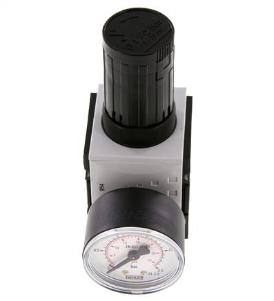 Regulador de presión de precisión G3/8'' 2500l/min 0.1-2.0bar/1-29psi PA Futura 1