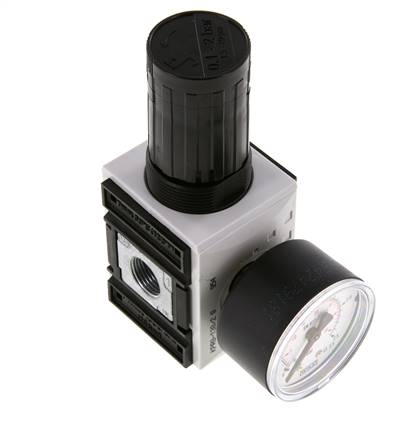 Regulador de presión de precisión G3/8'' 2500l/min 0.1-2.0bar/1-29psi PA Futura 1