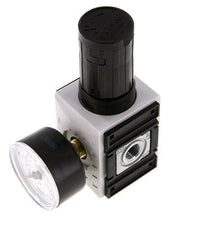 Regulador de presión de precisión G1/4'' 2000l/min 0.5-8.0bar/7-116psi PA Futura 1