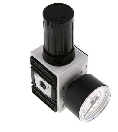Regulador de presión de precisión G1/4'' 2000l/min 0.1-1.0bar/1-14psi PA Futura 1