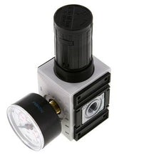 Regulador de presión de precisión G1/4'' 2000l/min 0.5-16.0bar/7-232psi PA Futura 1