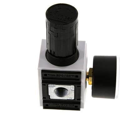 Regulador de presión de precisión G3/8'' 2500l/min 0.1-1.0bar/1-14psi PA Futura 1