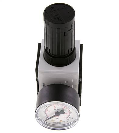 Regulador de presión de precisión G1/4'' 2000l/min 0.1-1.0bar/1-14psi PA Futura 1