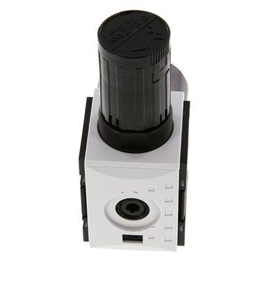 Regulador de presión de precisión G1/4'' 2000l/min 0.1-2.0bar/1-29psi PA Futura 1
