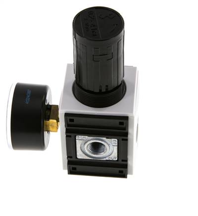 Regulador de presión de precisión G1/4'' 2000l/min 0.2-4.0bar/3-58psi PA Futura 1