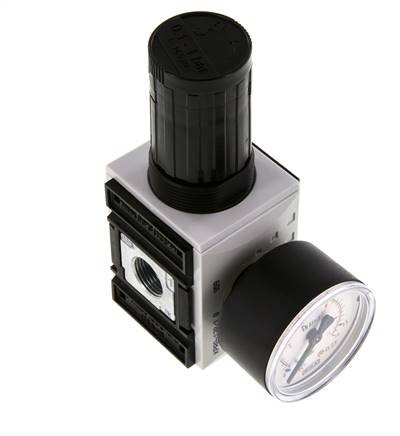 Regulador de presión de precisión G3/8'' 2500l/min 0.1-1.0bar/1-14psi PA Futura 1