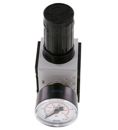 Regulador de presión de precisión G3/8'' 2500l/min 0.5-16.0bar/7-232psi PA Futura 1