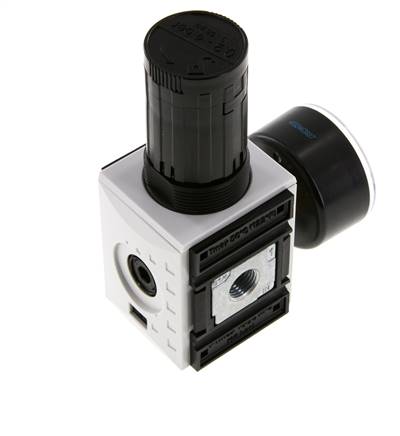 Regulador de presión de precisión G1/4'' 2000l/min 0.2-4.0bar/3-58psi PA Futura 1