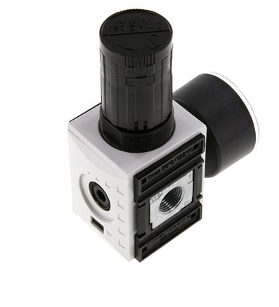 Regulador de presión de precisión G3/8'' 2500l/min 0.1-2.0bar/1-29psi PA Futura 1