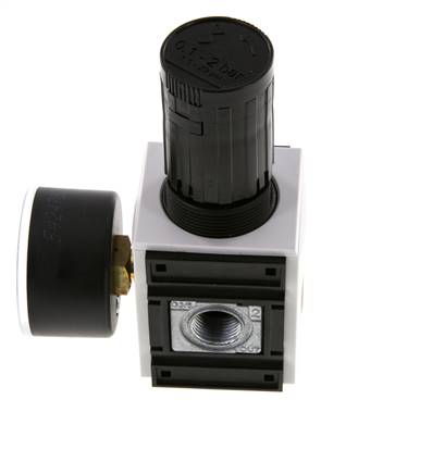 Regulador de presión de precisión G3/8'' 2500l/min 0.1-2.0bar/1-29psi PA Futura 1