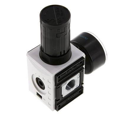 Regulador de presión de precisión G3/8'' 2500l/min 0.5-8.0bar/7-116psi PA Futura 1