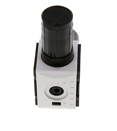 Regulador de presión de precisión G3/8'' 2500l/min 0.5-8.0bar/7-116psi PA Futura 1