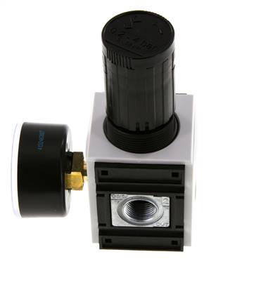 Regulador de presión de precisión G3/8'' 2500l/min 0.2-4.0bar/3-58psi PA Futura 1