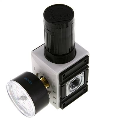 Regulador de presión de precisión G3/8'' 2500l/min 0.2-4.0bar/3-58psi PA Futura 1