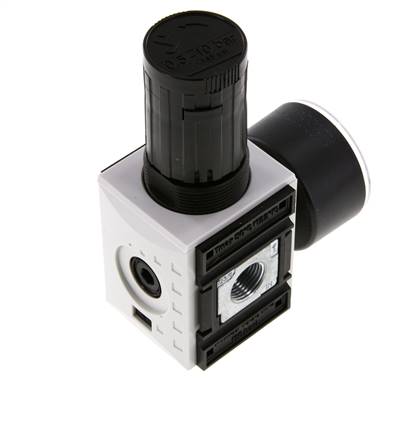 Regulador de presión de precisión G3/8'' 2500l/min 0.5-10.0bar/7-145psi PA Futura 1