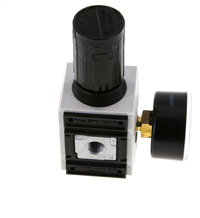 Regulador de presión de precisión G1/4'' 2000l/min 0.2-4.0bar/3-58psi PA Futura 1