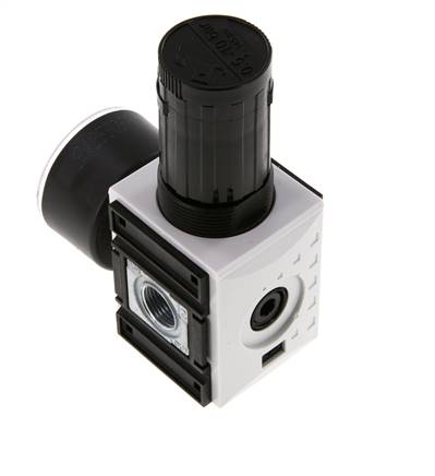 Regulador de presión de precisión G3/8'' 2500l/min 0.5-10.0bar/7-145psi PA Futura 1